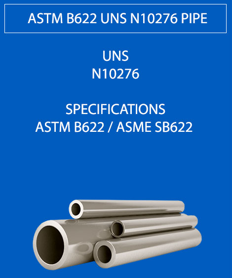 ASTM B622 UNS N10276管道